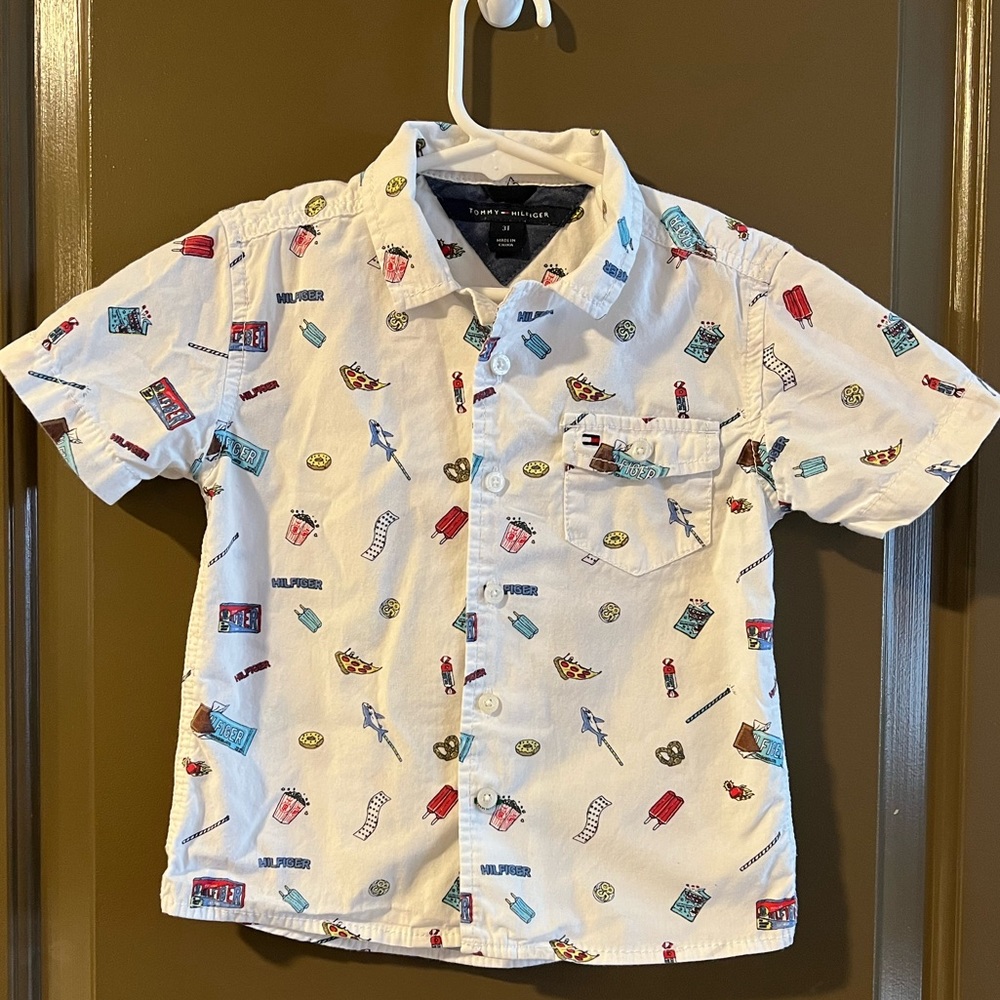 Tommy Hilfiger Toddler 3t button up shirt